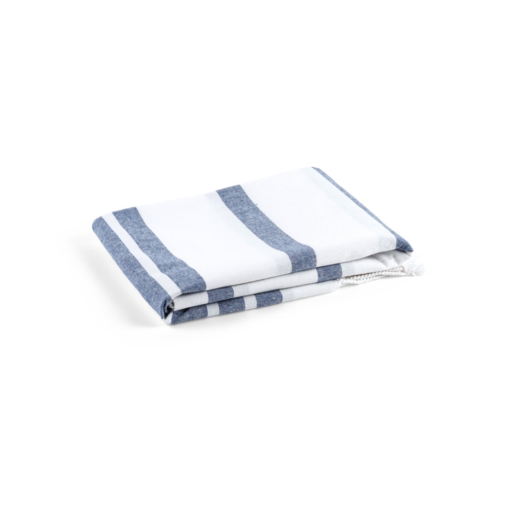 Toalha de praia em algodão e poliéster 180 g/m²