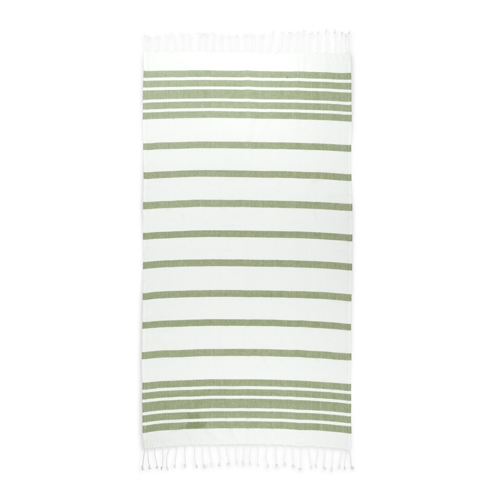 Toalha de praia em algodão e poliéster 180 g/m²