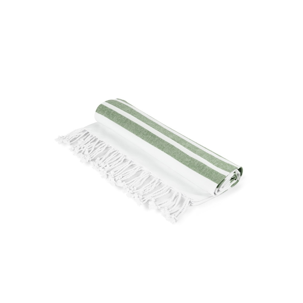 Toalha de praia em algodão e poliéster 180 g/m²