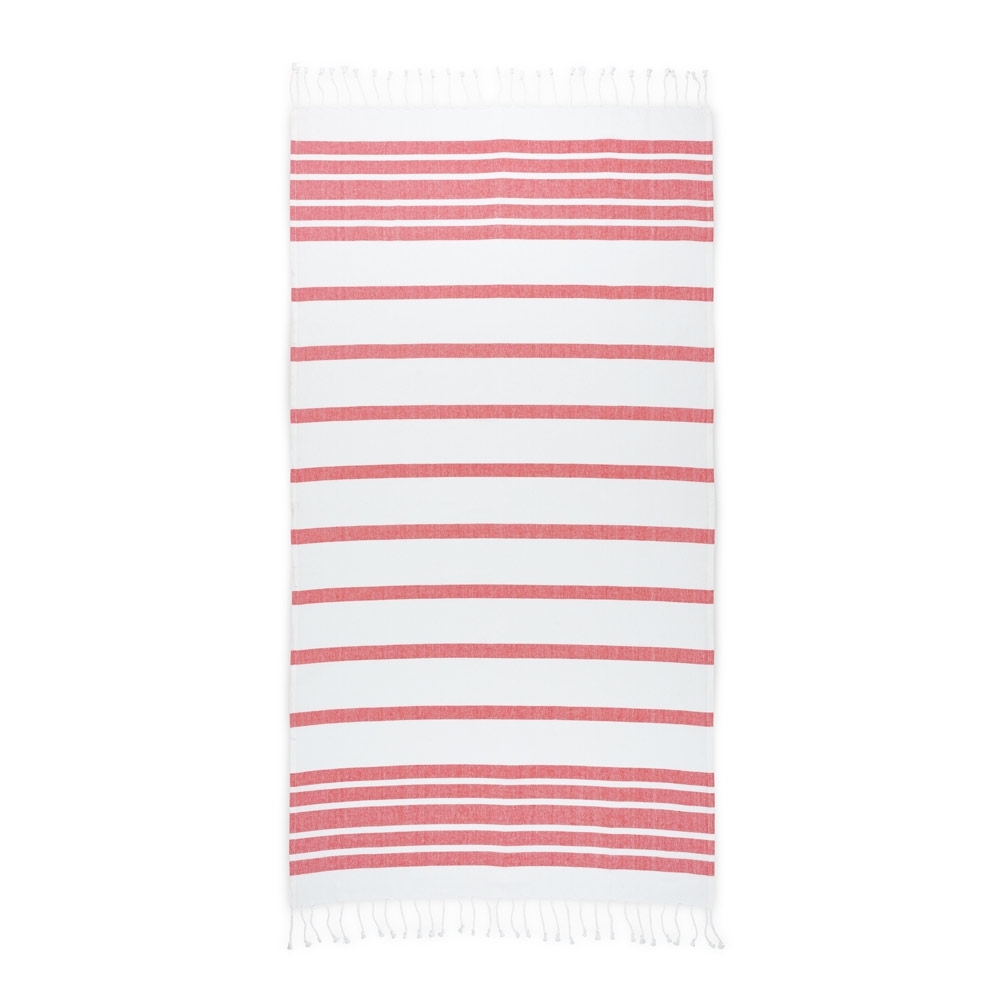 Toalha de praia em algodão e poliéster 180 g/m²