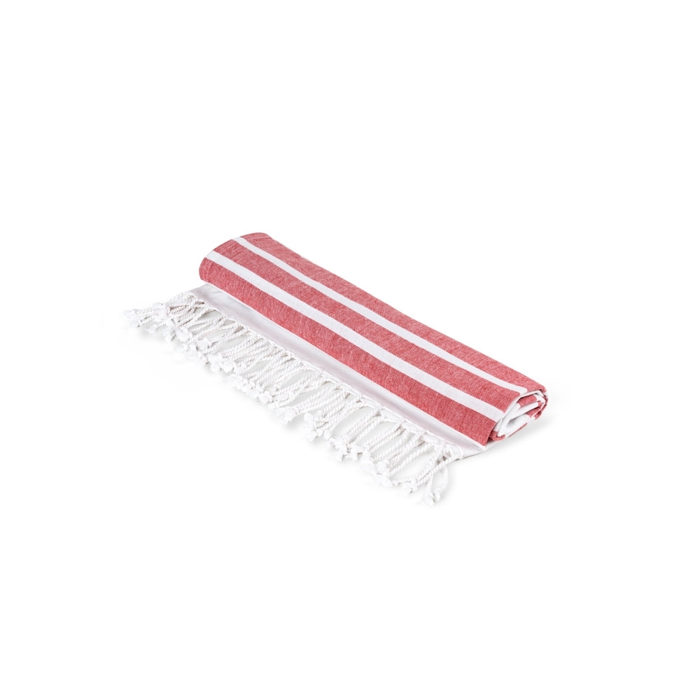 Toalha de praia em algodão e poliéster 180 g/m²